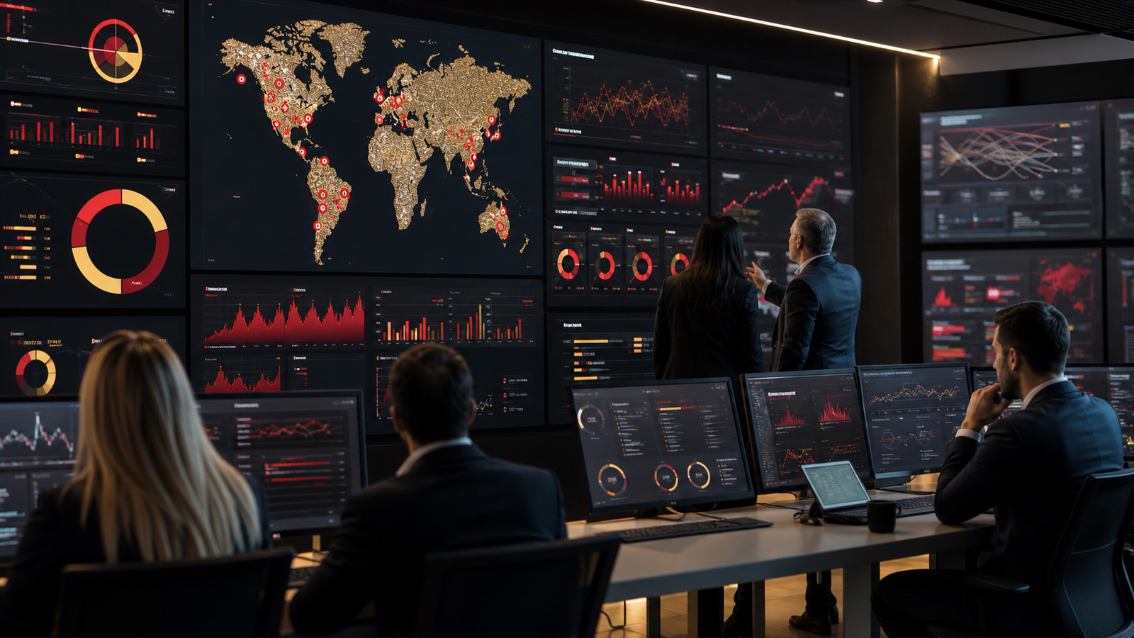 Campaign monitoring and performance reporting visual