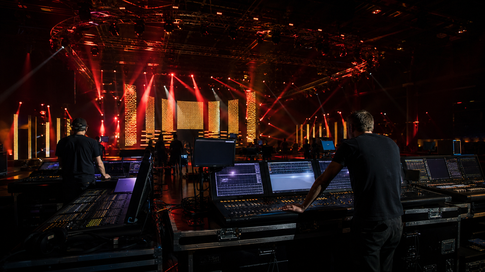 Technical production and AV support visual